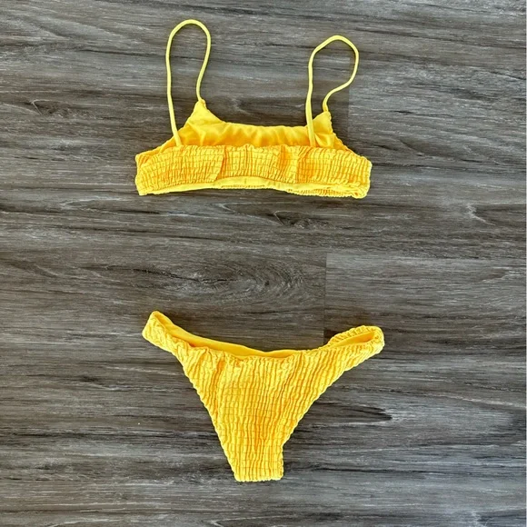 Yellow Bikini Set - Picture 2 of 3